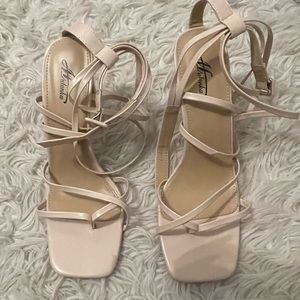 Nude Strappy Hells